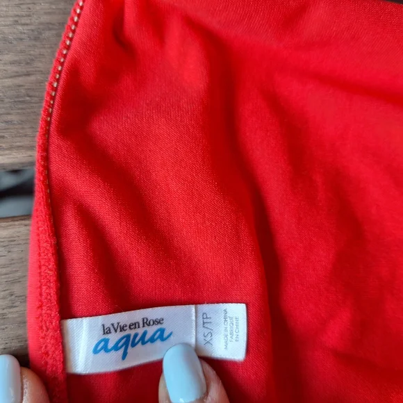 Red Bikini Bottom - Picture 4 of 4